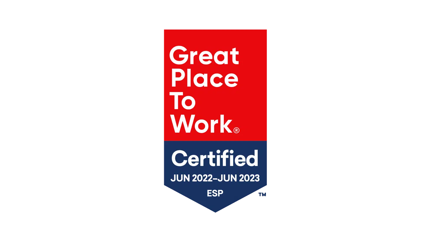 Great Place To Work Certified